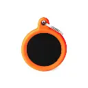 hushtag-black-aluminum-circle-id-tag-with-orange-rubber.webp