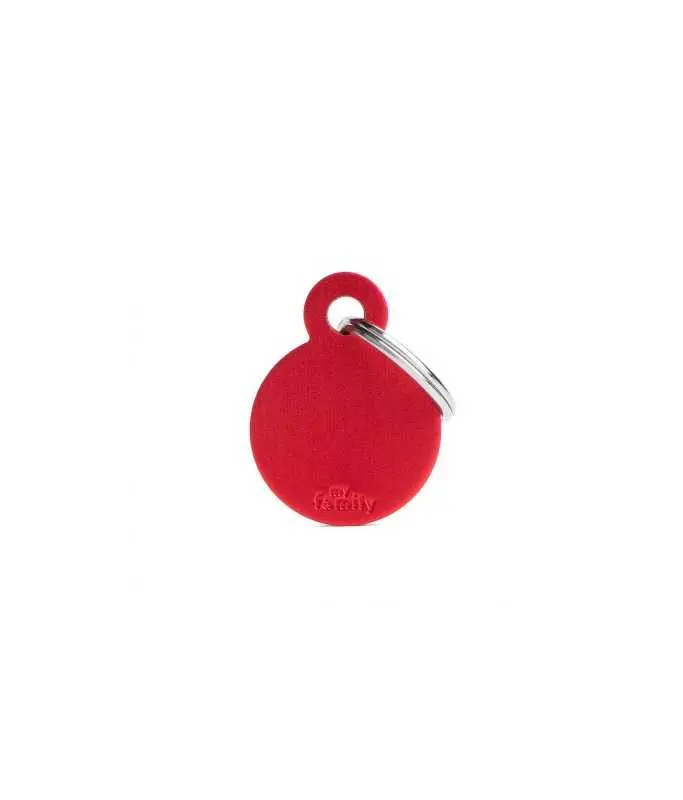 [MFB15] MY FAMILY CERCHIO PICCOLO ALLUMINIO ROSSO.webp