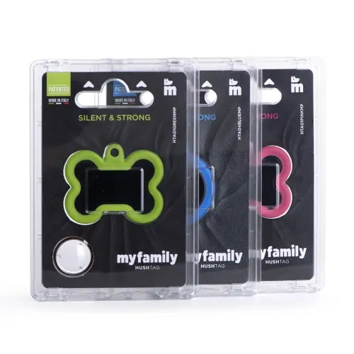 hushtag-big-black-aluminum-bone-id-tag-with-red-rubber.webp