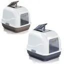 IMAC Easy Cat - Hooded Cat ToiletsColor_ Blue, Dimension_ 50 x 40 x 40cm .webp