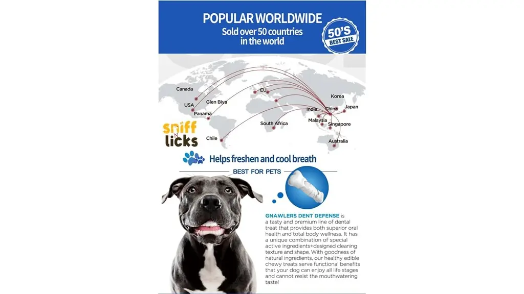 Gnawlers 3_Dent Defense Antibacterial For Dogs  7pcs-pack (105g) (1).webp