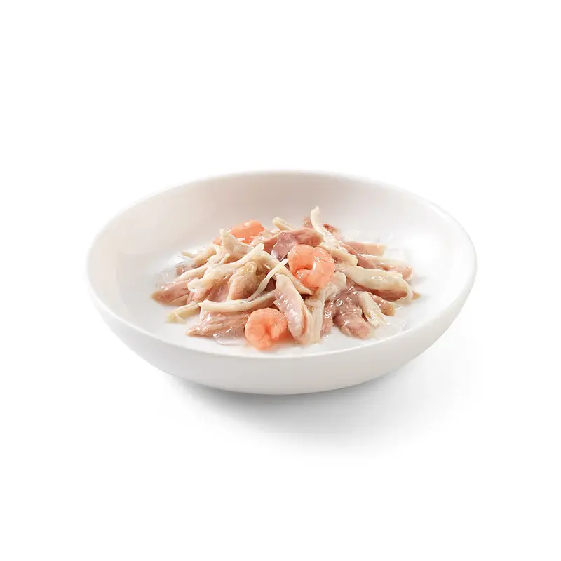 Schesir Cat Pouch-Wet Food Tuna with Chicken with Shripms- (Min Order 50g - 30pcs)[Weight - 50g].webp