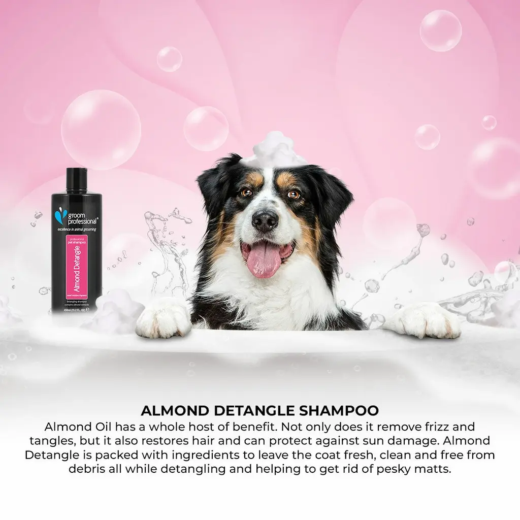 Groom Professional Almond Detangle Shampoo[Volume - 450 ml].webp