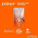 Schesir Silver Mousse Senior Cat - Salmon And Chicken 80g (Min Order- 12 Pouch) (4).webp