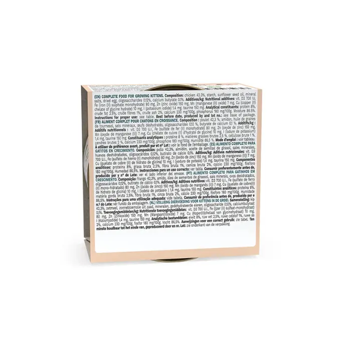 Schesir Kitten Can Mousse 3-12 Chicken Wet Food 85g (Min Order - 6pcs)[Weight - 85g] (1).webp