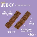 Schesir GF Dog Snacks Jerky 145g - Duck with Apple (2).webp