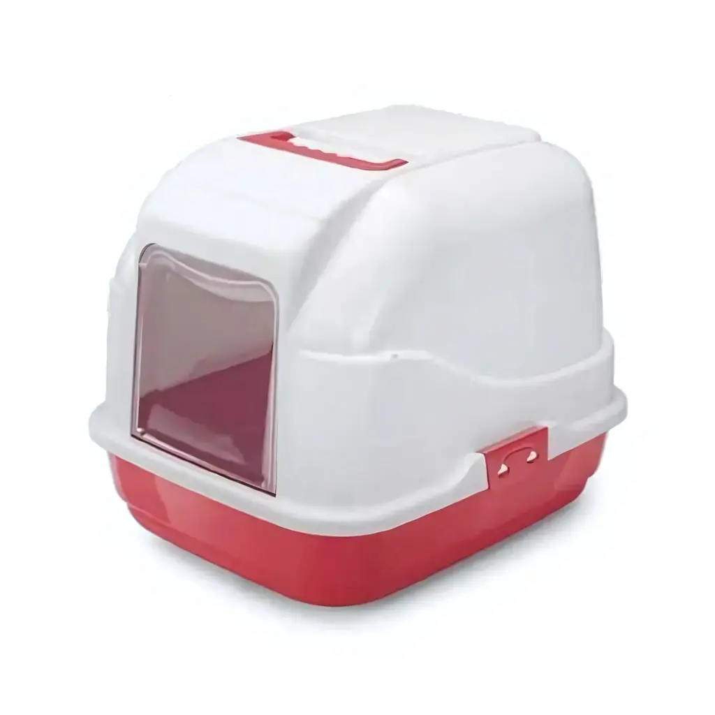 [IM84196S] IMAC MY CAT-Hooded Cat Toilets-50 x 40 x 40cm Mixed Colors.webp