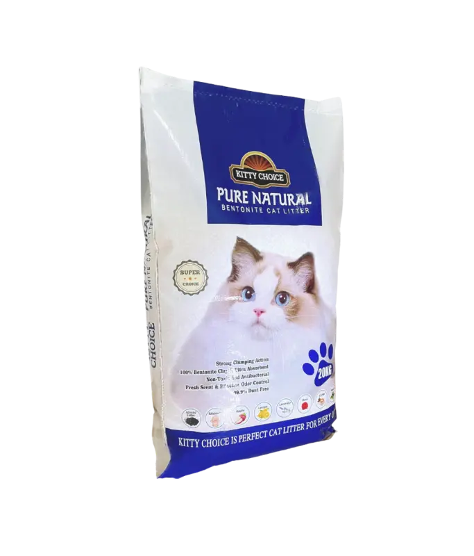 [6557751053259] Kitty Choice Pure Natural Bentonite Cat Litter Mixed Fragrance , 20kg[Weight - 20kg].webp