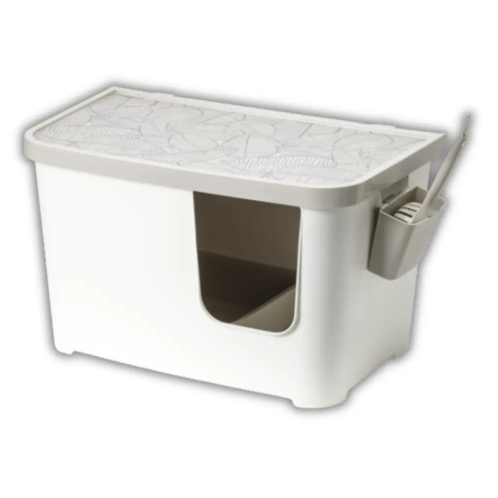 [MOD-BL73-0354-CO] Moderna Casetta Camelia Revolutionary Litter Box- Soft White, L 75.7 x W 45 x H 45 cm.webp
