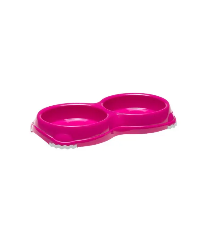 [MOD-H109-0328-00] Moderna Double Smarty Bowl[Color - Pink, Size - XS].webp