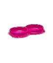 [MOD-H109-0328-00] Moderna Double Smarty Bowl[Color - Pink, Size - XS].webp