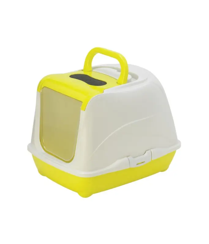 [MOD-C230-0329-00] Moderna Flip Cat-Litter Box[Color - Yellow, Size - L].webp