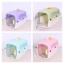 [HC040-L60] Pet Mode Plastic Carrier 60x40x42cm(Assorted Colors) HC040-L60 [IATA Approved].webp