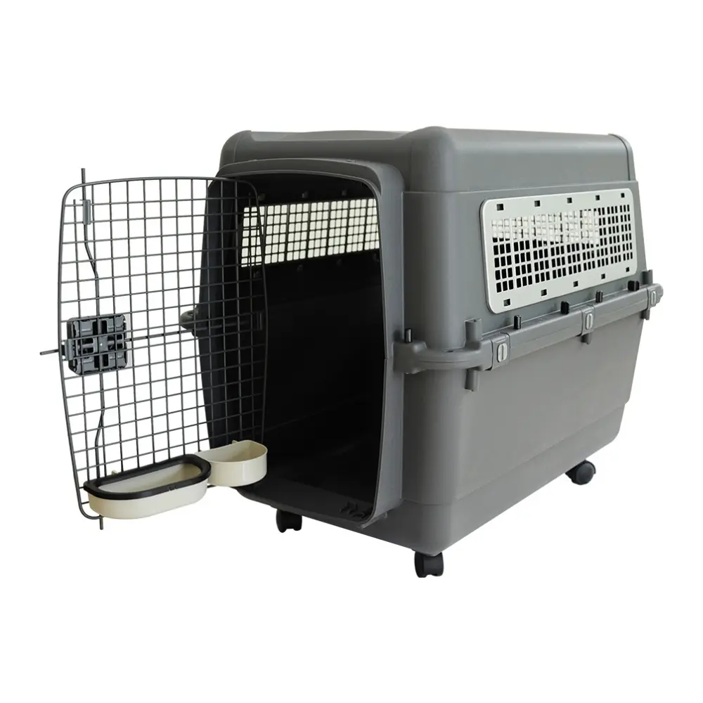 [HC032-L80] Pet Mode Plastic Transporter 80x56x60cm With Wheels [HC032-L80]-IATA Approved.webp