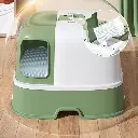 Pado Claws Cat Litter Box  57.6_52.8_38cm-Green (1).webp