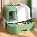 Pado Claws Cat Litter Box  57.6_52.8_38cm-Green.webp