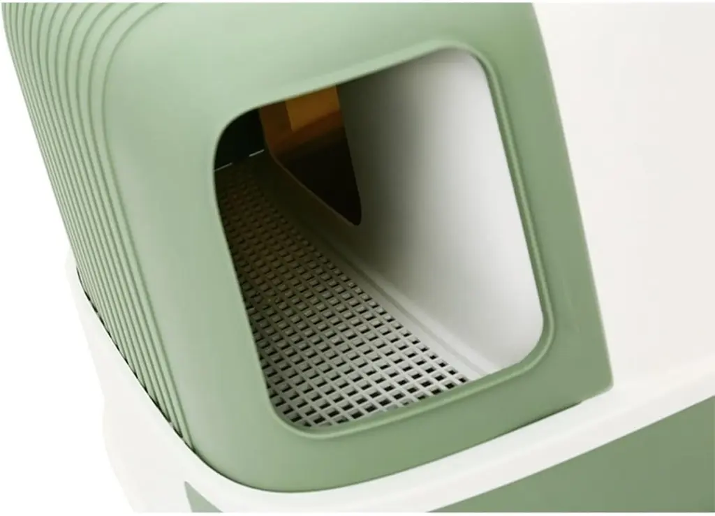 Pado Claws Cat Litter Box  57.6_52.8_38cm-Green (4).webp