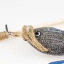 Duvo+ ECO Navy Playing Rod Fish Catnip 9x16,5x40cm Multicolour.webp