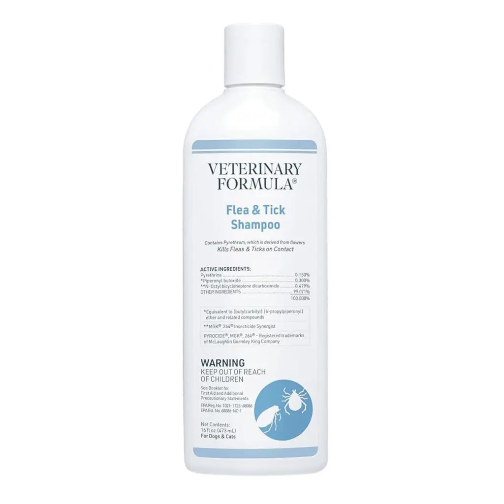 [FG01826-FG01360] Synergy Labs Veterinary Formula Clinical Care Flea & Tick Shampoo 473ml.webp