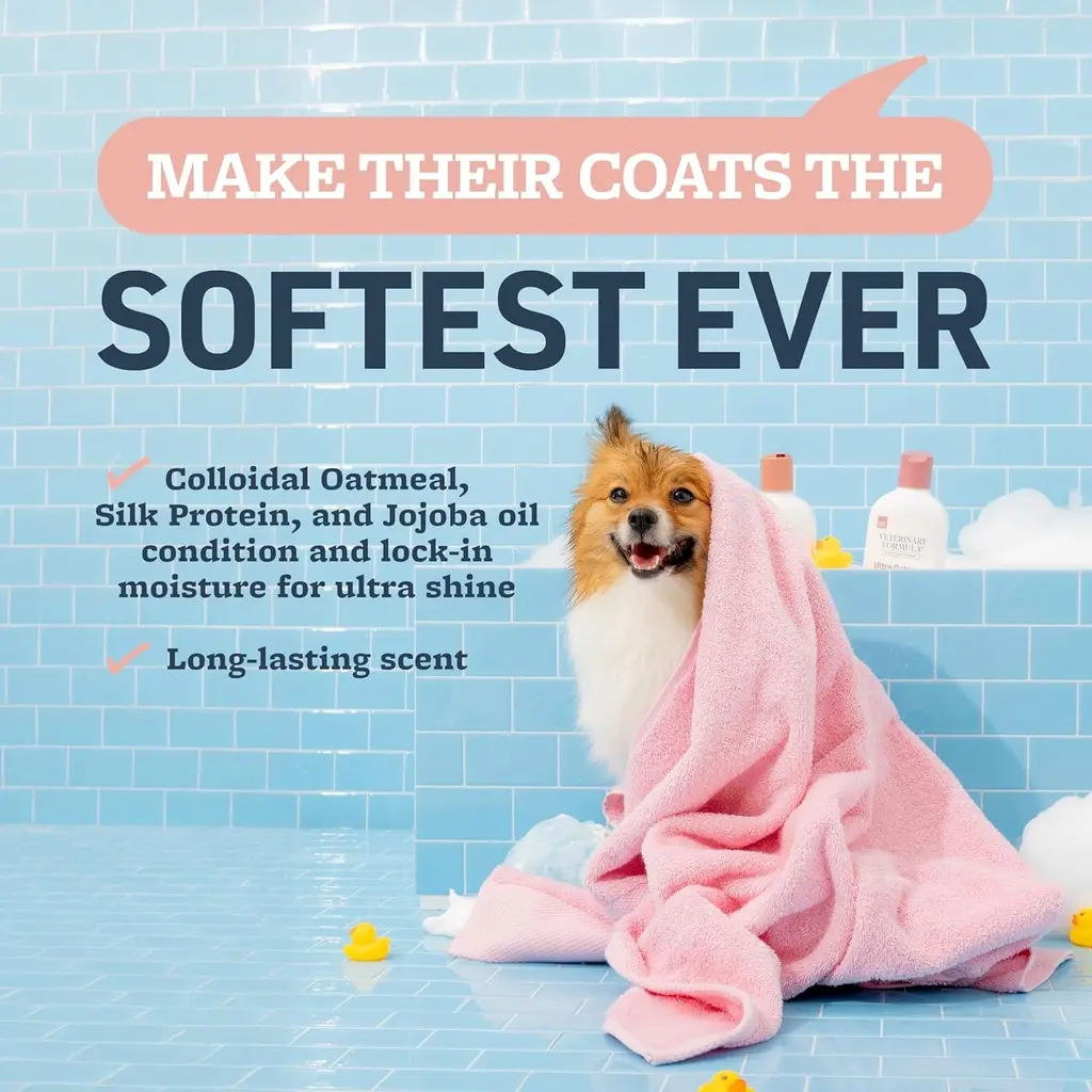 Synergy Labs Veterinary Formula Solutions Ultra Oatmeal Moisturizing Conditioner 17oz - 503ml (2).webp