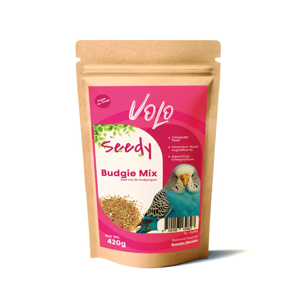 [VL-13282] Volo Seedy Budgie Mix With Vitamin 420g.webp