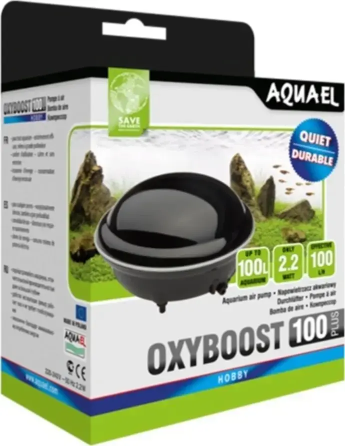 [AQ113335] Aquael Oxyboost Airpump[Flow - 100L-h].webp