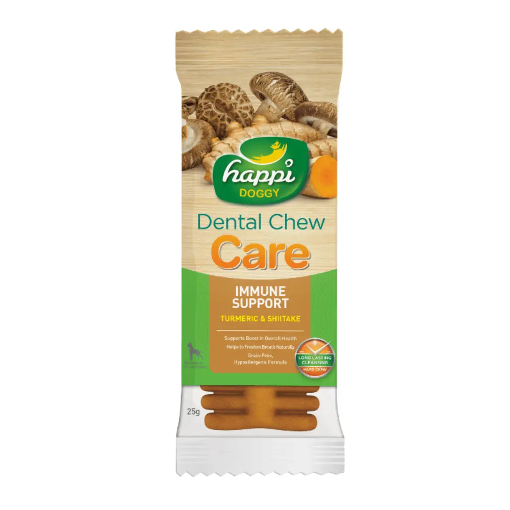 Happi Doggy Dental Chew Care-Immune Support-4'' (Display Box-50pcs).webp