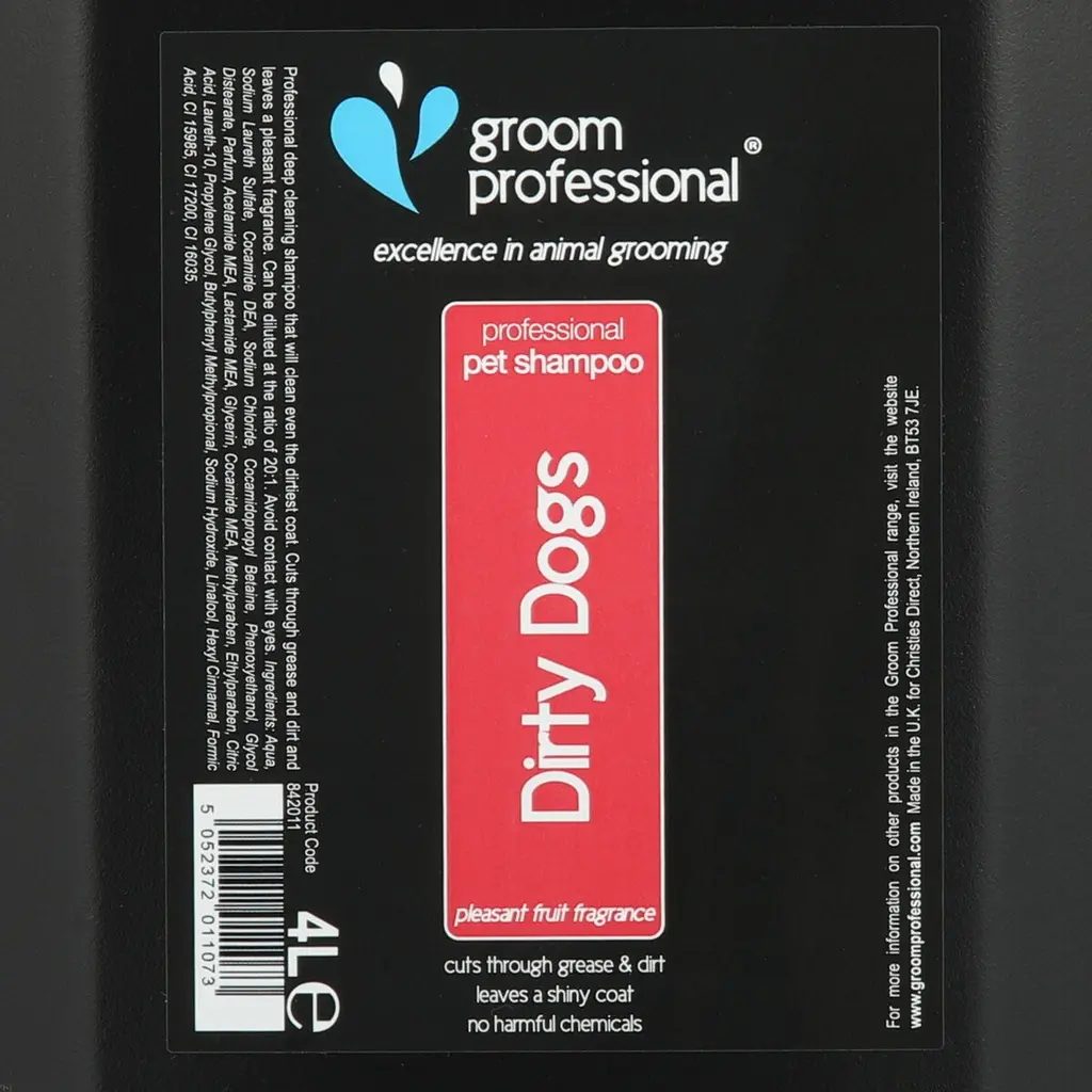 Groom Professional Dirty Dogs Shampoo[Volume - 4 litre] (4).webp