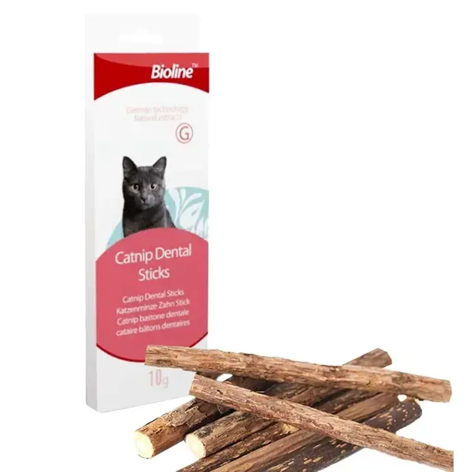 [6970117120295] Bioline Catnip Dental Sticks 10g[Weight - 10g].webp