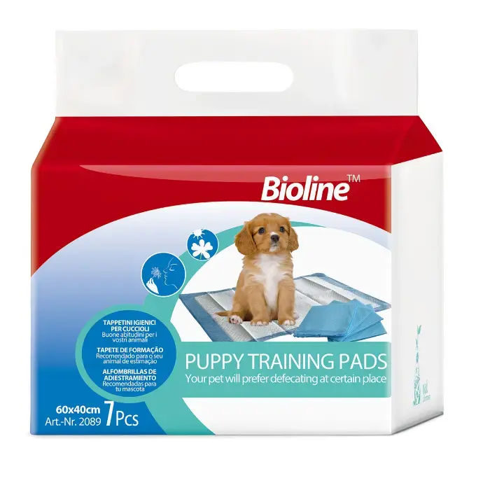 [6970117120899] Bioline Puppy Training Pads 60 x 40cm[Dimension - 60 x 40cm, Weight - 250g, Count - 7].webp