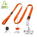 DOCO® Signature Nylon Leash - 4ft-1.5 x 120cm(S)-S.Orange.webp