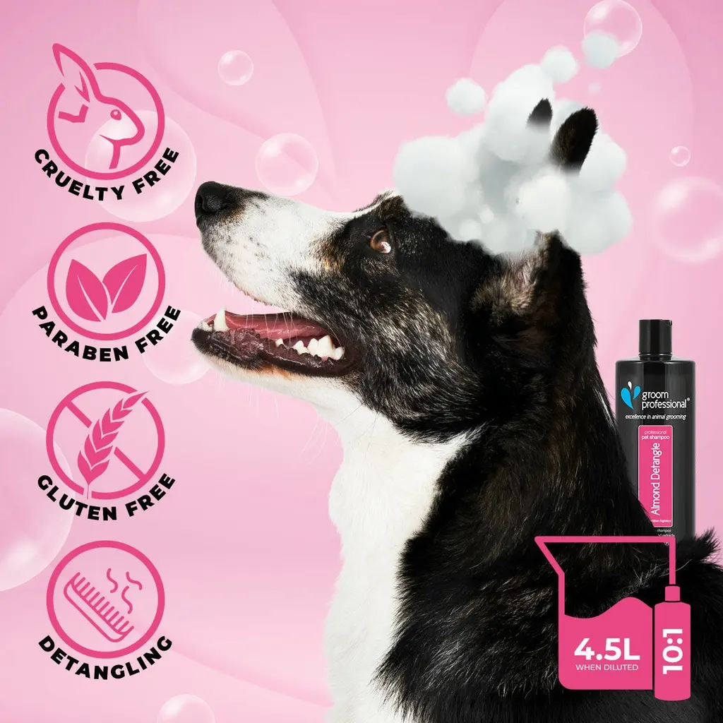 Groom Professional Almond Detangle Shampoo[Volume - 4 Litre] (2).webp