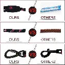 Doco 5ft Reflective Rope Leash With Click & Lock Snap (DCROPE5060)[Color - Pink, Size - S] (1).webp