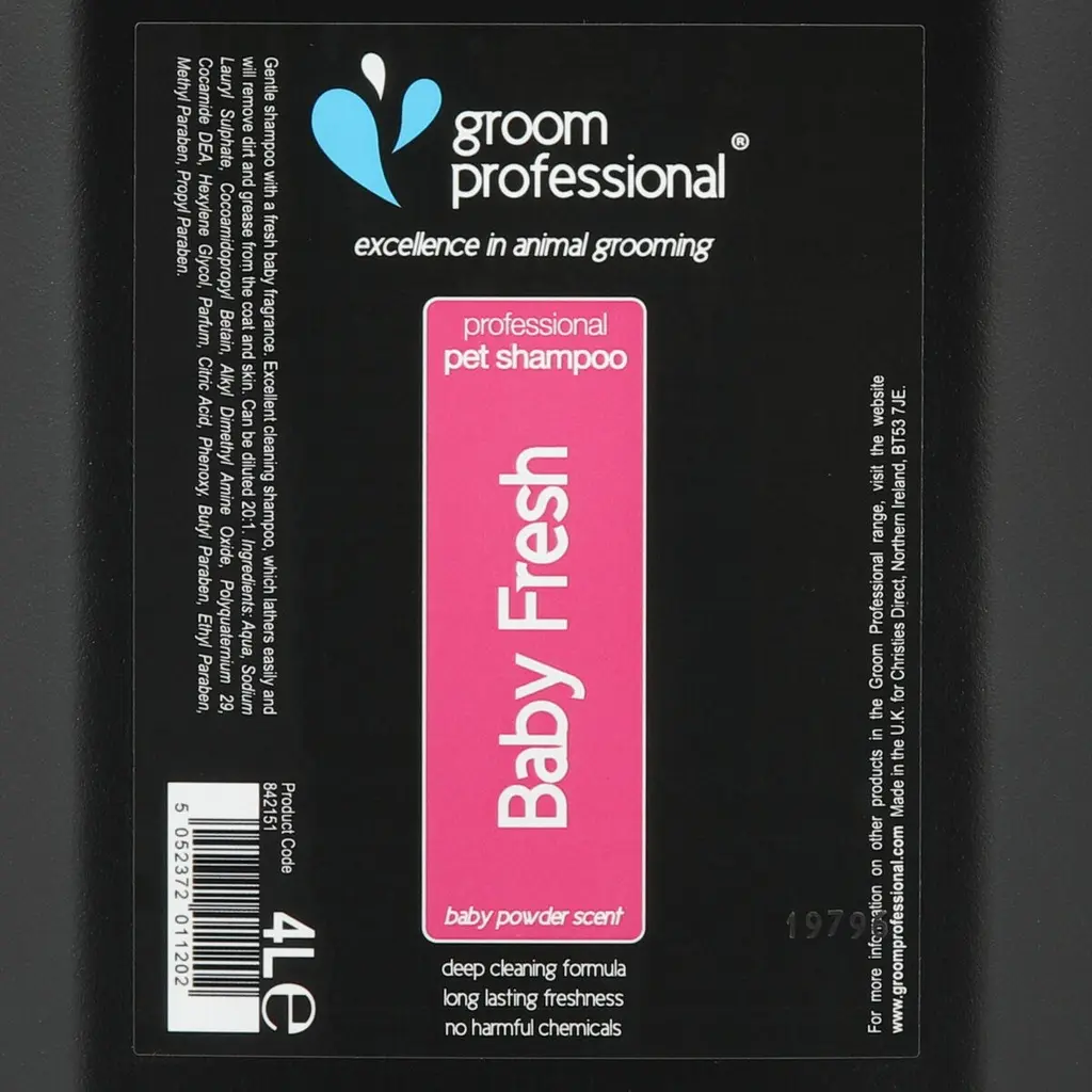 Groom Professional Baby Fresh Shampoo[Volume - 4 litre].webp