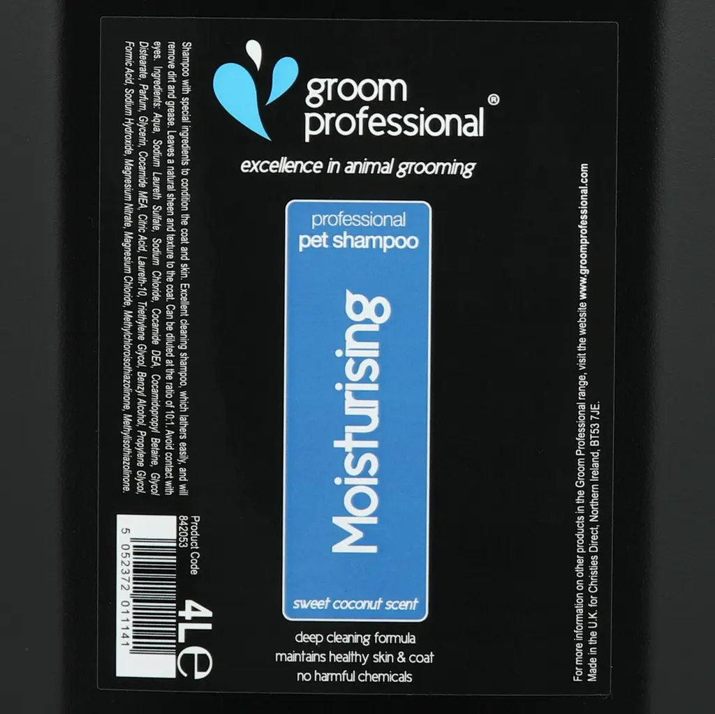 Groom Professional Coconut Moisturising Shampoo 4Litre.webp