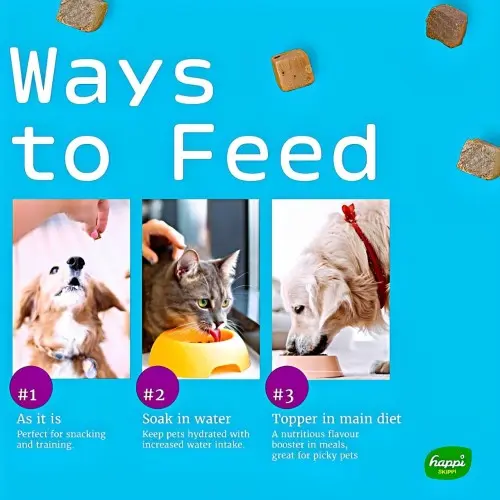 Happi Skippi Just Freeze-Dried Treat Duck&Carrot for Cats and Dogs 10g.webp