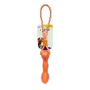 Pado Chomp Chum Bone EVA Toy With Rope-orange-20x8.5cm [Rope Length_30cm].webp