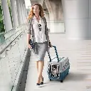 Imac KIM 60-Pet Carriers for Dogs and Cats, 60x40x45cm[Color - Blue-Grey].webp