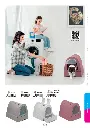Imac Zuma 2nd Life Plastic Cat Toilet with Sliding Tray, 57x43.5x73cm[Color - Light Blue] (1).webp