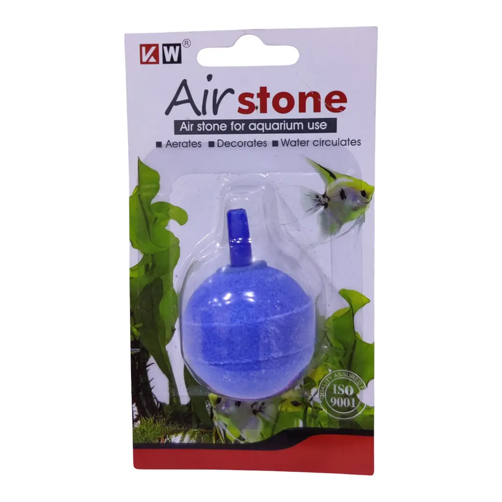 [BS-R1.5] KW Zone Aquadine Airstone Round-2.2cm - 1.5_ -Blister Card[Size - 1.5Inch].webp