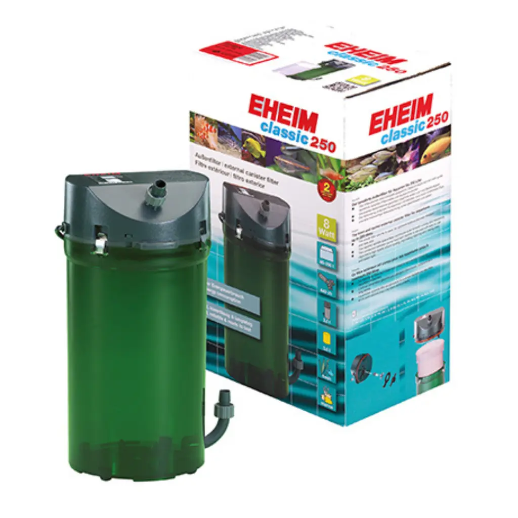 [EH2213510] EHEIM classic 250 external filter (inc. coarse-fine filter pad).webp