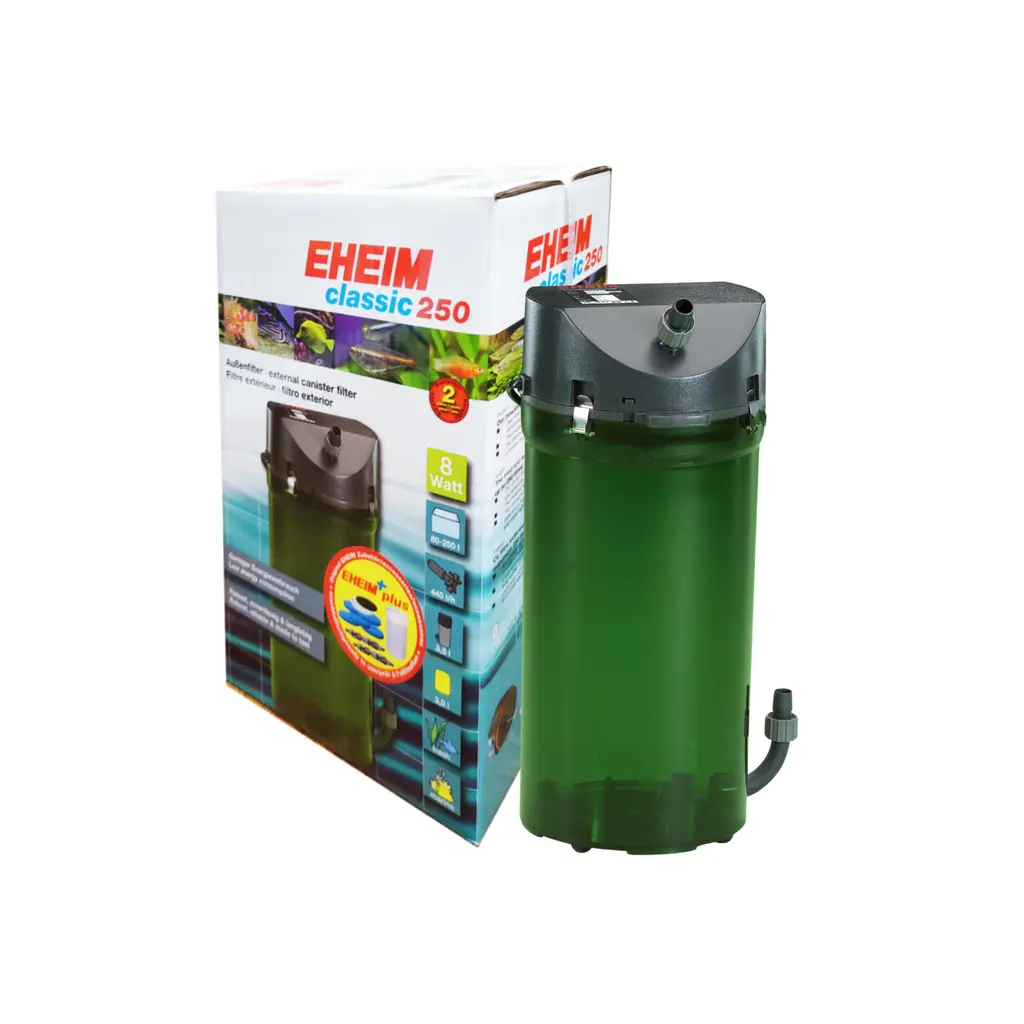 EHEIM classic 250 external filter (inc. coarse-fine filter pad) (1).webp