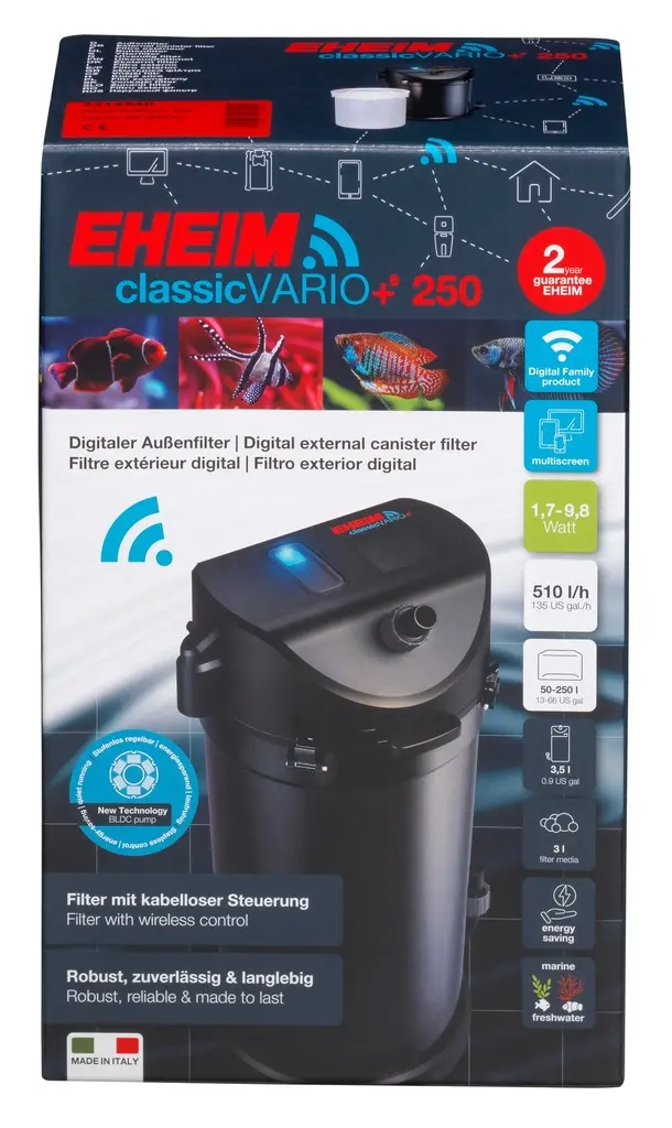 EHEIM ClassicVARIO+e 250 External Filter (6).webp