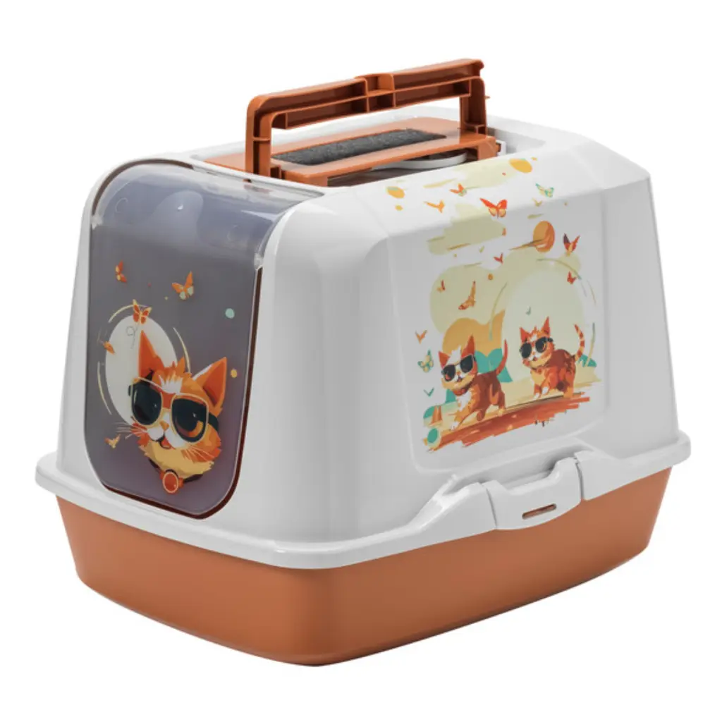 [MOD-BJ60-0439-IL41] Moderna Trendy Cat Large Indy&Louise L 50.2 x W 38.8 x H 37.5 cm.webp