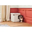 Moderna Cubana Stylish and functional corner-entry cat litter box L 49.5 x W 49.5 x H 43 cm.webp
