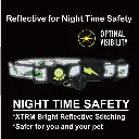 DOCO® Reflective Cat Collar  - Printed Pattern, 1.0 X 19-31cm(XS) Black (2).webp