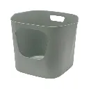[MOD-BM00-0373-0041] Moderna Lotus Cat Litter Box 54.4 x 43.9 x 40.5 cm-Olive Green.webp