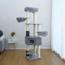 Catry Cat Tower With Scratcher 50x50x200cm.webp