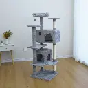 Catry Cat Tower With Scratcher 48x48x137cm.webp