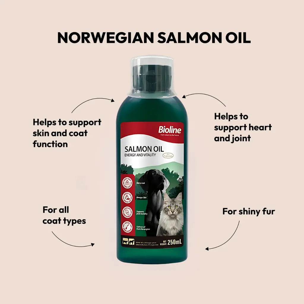 Bioline Norwegian Salmon Oil 250ml.webp